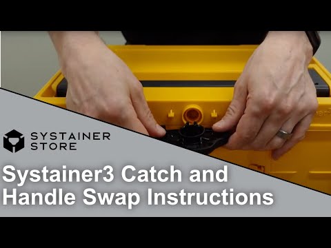 Systainer3 Catch and Handle Swap Instruction