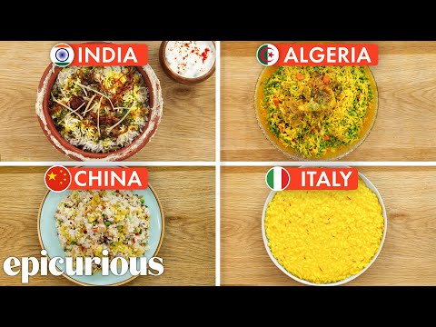 10 Chefs From 10 Countries Make Rice | Epicurious