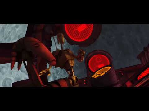 SW TCW: Destruction of the Malevolence seen from the bridge