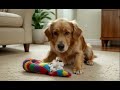 Naughty Doggo Playing With Pillow