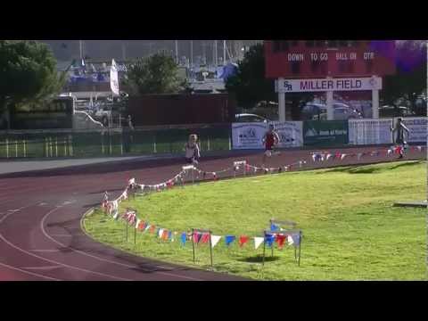 2013 San Rafael Twilight Relays Boys 800m Sprint Medley Heat 3