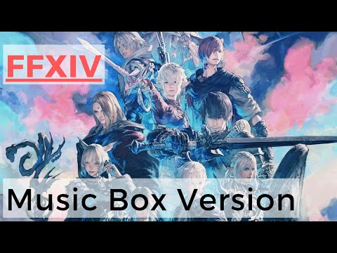 🌙 Relaxing FFXIV OST Music Box music - Sleep & Focus music (30 Min) FFXIV music ファイナルファンタジーXIV