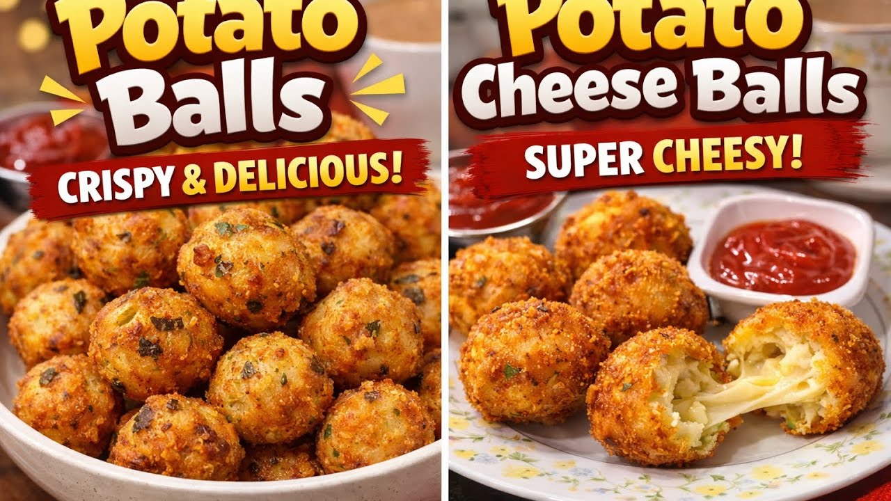 Potato Cheese Balls by Cook & Care With Saba β recipe photo