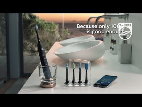 Elektrinis dantų šepetėlis su programėle Philips Sonicare Philips Sonicare DiamondClean 9000 video