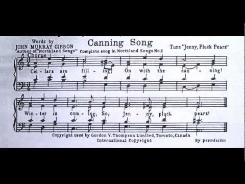 canning song