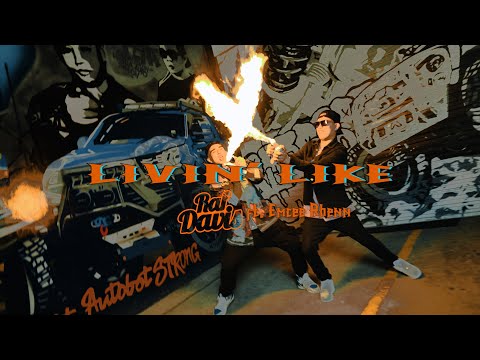 Raf Davis - LIVIN' LIKE (feat. EMCEE RHENN)(Official Music Video)