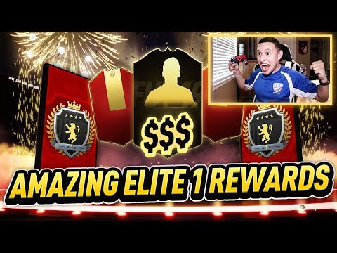 OMG INSANE TOTW WALKOUT!!! ELITE 1 FUT CHAMPIONS REWARDS!! | FIFA 19 ULTIMATE TEAM