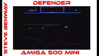 Defender on Amiga 500 Mini