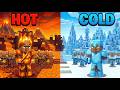 1,000,000 Villagers Simulate Civilization: Hot VS Cold