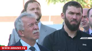 В Грозном открыта улица, которая носит имя города Санкт-Петербург