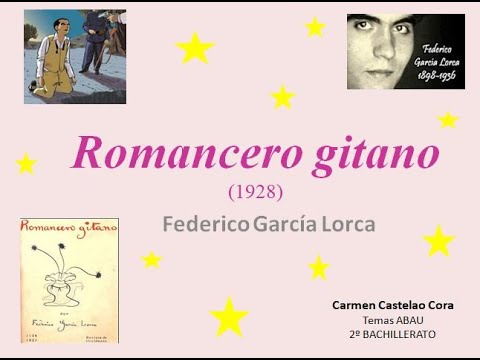 ROMANCERO GITANO, FEDERICO GARCÍA LORCA. TEMA EVAU. #evau #selectividad #lengua