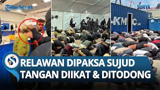 DIPAKSA BERSUJUD! Rekaman Kekejaman Israel ke Relawan GSF: Tangan Diikat & Ditodong Senjata