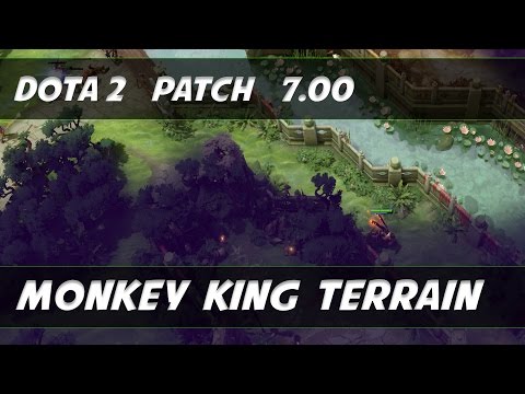 Dota 2 Monkey King Terrain - Patch 7.00
