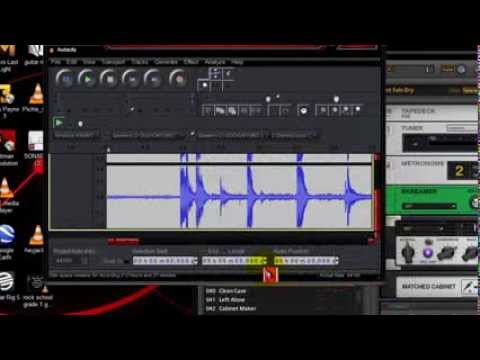 Tutorial to record Guitar music with backing track at home! thumbnail