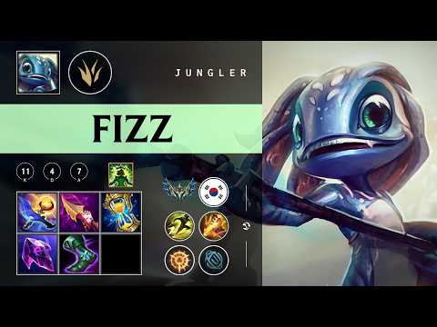 Fizz Jungle vs Zaahen - KR Challenger Patch 26.04