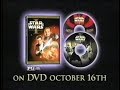 Star Wars The Phantom Menace DVD 2000s Commercial 2001