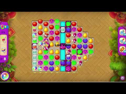 Gardenscapes Super Hard level 9846 Golden Cup Round 276