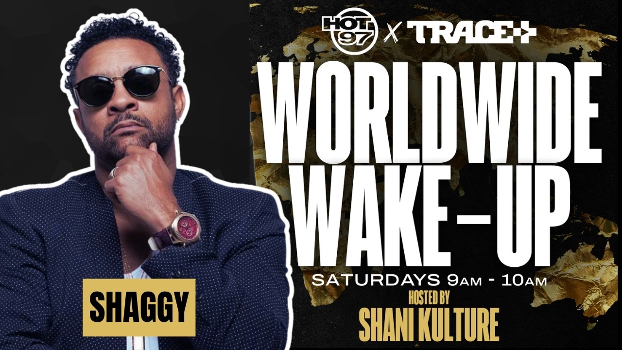 Shaggy on Reggae’s Global Impact | HOT 97 × TRACE Worldwide Wake-Up 🇯🇲