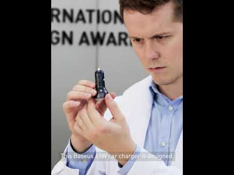 Belaidis automobilinis dulkių siurblys Baseus A2 5000Pa - Juodas video