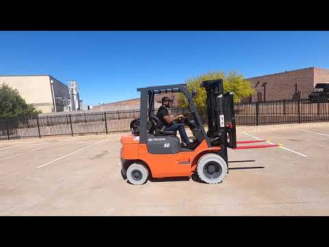 TOYOTA 7-Series 7FGU25 5,000lb LP (Propane) #3168 Forklift for Sale