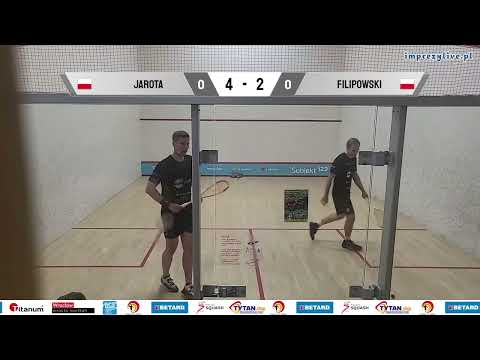 Filip Jarota - Dariusz Filipowski BETARD Indywidualne Mistrzostwa Polski w Squasha 2023