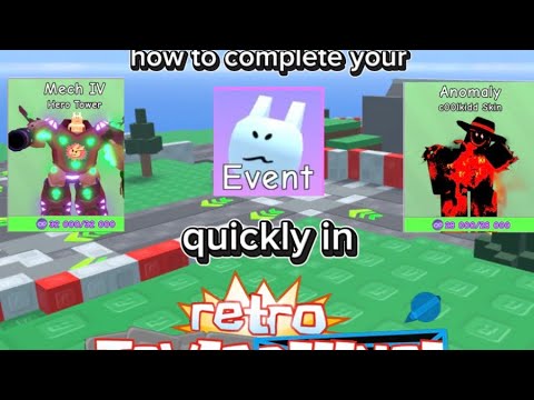 How to Complete the new Endless EVENT quickly in Retro Tower Defense!