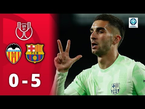 Torres-Hattrick und Torwart-Fail! Barca überrollt Valencia erneut | Valencia CF - FC Barcelona
