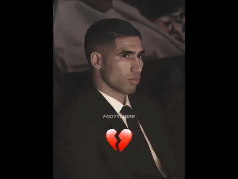 Hakimi Wanted the Ballon D’or 💔😢