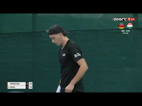 Makk Péter vs Marozsán Fábián (Győr Masters Cup) Első Szett - Peter Makk