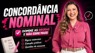 ✅ CONCORDÂNCIA NOMINAL PARA INICIANTES