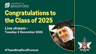 Winter Graduations 2025 - Tuesday 2nd December 2025