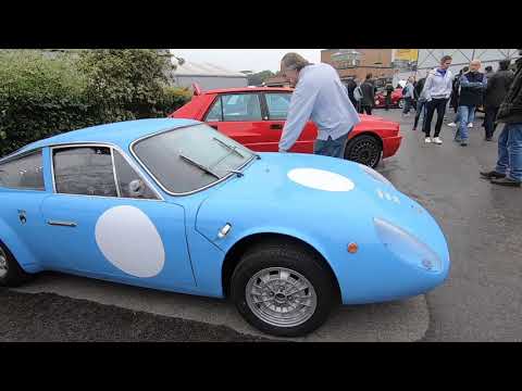 Abarth Simca 1300 Longnose at Brooklands Italian Car Day 2021