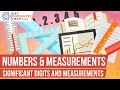 Chemistry Lesson: Significant Digits & Measurements