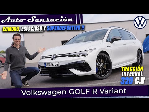 Prueba Volkswagen Golf Variant R 2021 . Un LOBO con piel de Familiar.