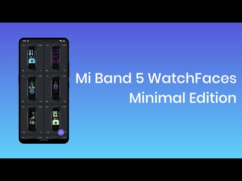 Mi Band 5 Watch Faces video