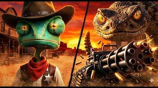 A Animação que venceu o Oscar, Mais Bizarra e Genial Que O Cinema Já Fez | Rango Resumo do filme