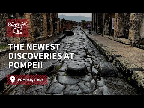 What are the newest discoveries at Pompeii?