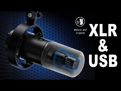 fifine K688 XLR USB Dynamic Podcast Microphone Audio Test & Review