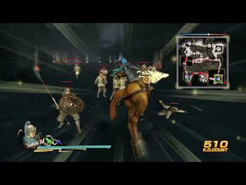 [49] Jin: Xiahou Ba = East Gates Battle (Story Mode - DW8 XL)