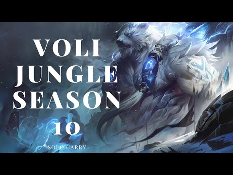 VOLIBEAR JUNGLE 10.15 DOMINATION | CARRYING GAME FROM JUNGLE | LEARN HOW TO CARRY ON VOLI MY WAY!!