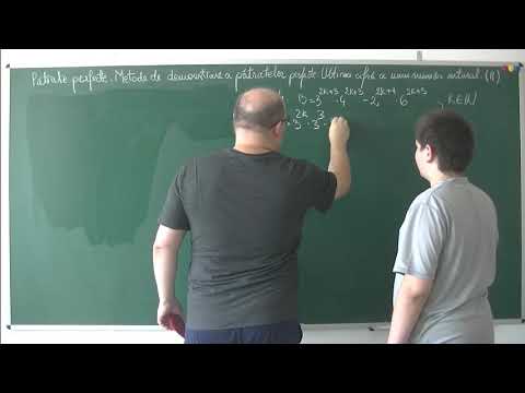 50. Patrate perfecte. Ultima cifra a unui numar natural. ( II )