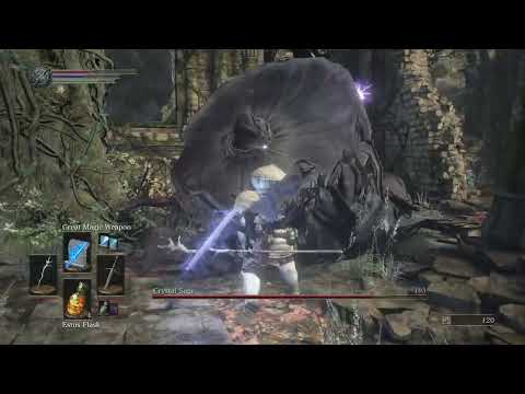 Crystal Sage Boss battle Strategy Guide Dark Souls 3 | PS4 Gameplay Walkthrough HD