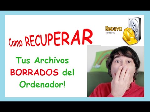 RECUPERAR GRATIS con RECUVA archivos Borrados del Ordenador 💻 Fácil y Rápido!!!