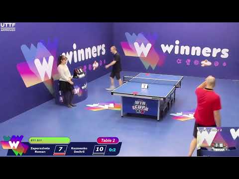 WINners CUP table 2  17.12  Zaporozhets Roman - Kuzmenko Dmitrii   15:30