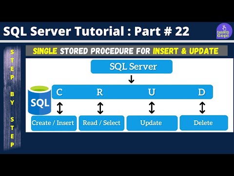 🔄Insert & Update with a Single Stored Procedure in SQL | Step-by-Step Tutorial