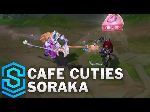 Cafe Cuties Soraka Skin Spotlight - Pre-Release - League of Legends