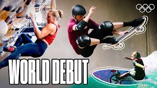How Skateboarding, Surfing, and Climbing Became Olympic Sports | World Debut video