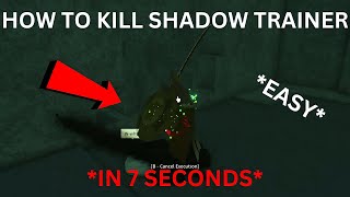 HOW TO KILL SHADOW TRAINER (Roblox Deepwoken)
