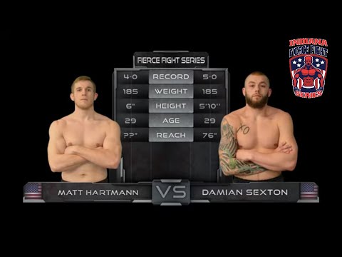 Matt Hartmann vs Damian Sexton (Fierce Fight Series: Heavy Hitters)