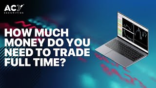 How Much Money Do You Need To Trade Full Time?